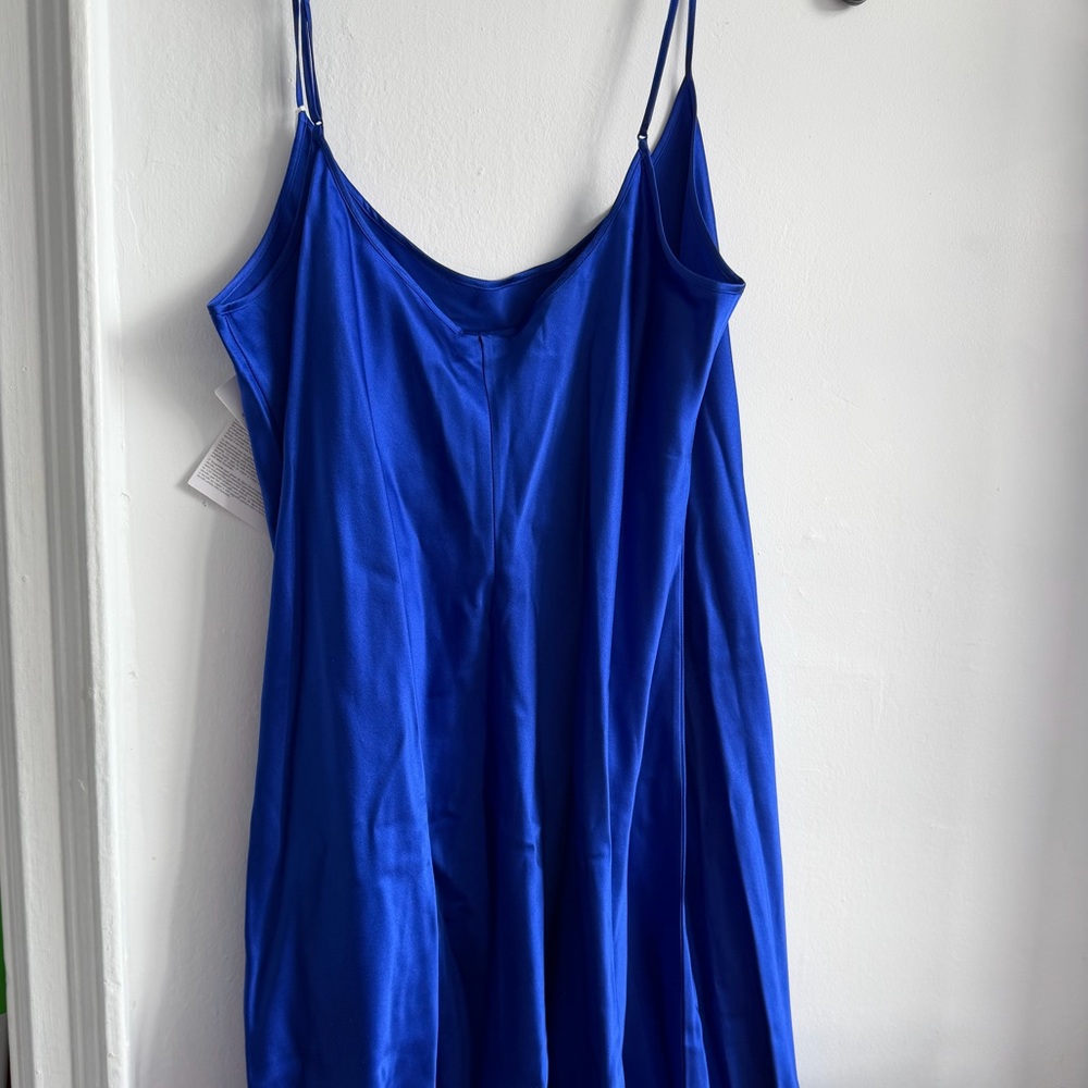 La Perla Royal Blue Slip Dress - Picture 8 of 11
